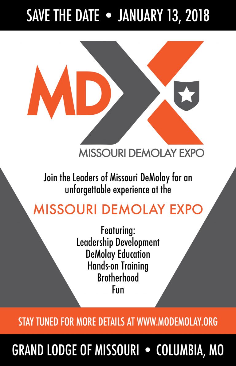 MDX – Missouri DeMolay Expo MDX - Missouri DeMolay Expo