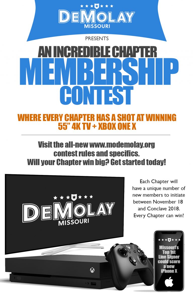 Missouri DeMolay Membership Drive Missouri DeMolay Membership Drive